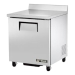 True TWT-27F-HC - Work Top Freezer, one-section, -10°F, (1) solid door, (2) shelves